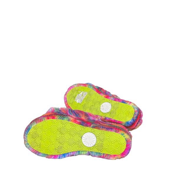 Ugg fluff slippers multicolor size 8 - Picture 6 of 7